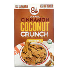NUCO, Cereal Crocante de Coco e Canela Orgânicos, Cereal sem Grãos, 300 g (10,58 oz)