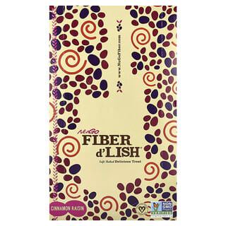 NuGo Nutrition, Fiber d'Lish, клетчатка с корицей, 16 батончиков, 45 г