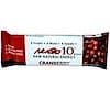 NuGo 10, Raw Natural Energy, Cranberry, 12 Bars, 1.76 oz (50 g) Each