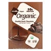 Organic Protein Bars, Double Dark Chocolate with Sea Salt, 12 Bars, 1.76 oz (50 g) Each