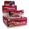 Organic Protein Bar, Dark Chocolate Pomegranate Bars, 12 Bars, 1.76 oz (50 g) Each