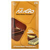 NuGo Nutrition, Barritas proteicas, Mantequilla de maní y chocolate, 15 barritas, 50 g (1,76 oz) cada una