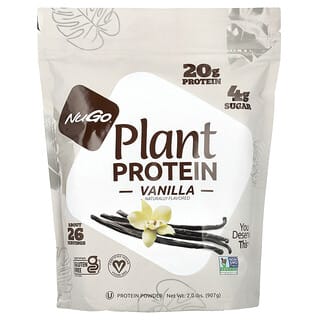 NuGo Nutrition, Protéines végétales, Vanille, 907 g