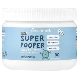 Nurished, Kids, Super Pooper, Unflavored, 3.8 oz (108 g)