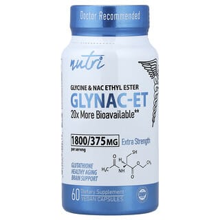 Nutri, Glynac-ET, 60 Vegan Capsules