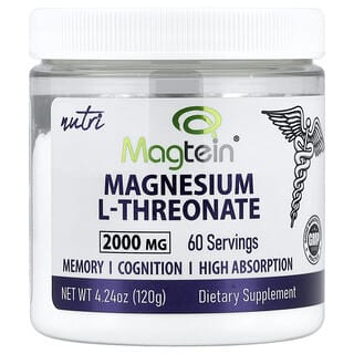 Nutri, Magtein® Magnesium L-Threonate , 4.24 oz (120 g)