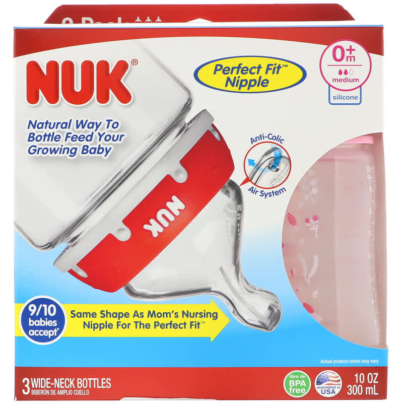 Nuk perfect fit store nipples