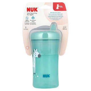NUK, Hard Spout Cup, 9+ Months, Teal, 1 Cup, 10 oz (300 ml)