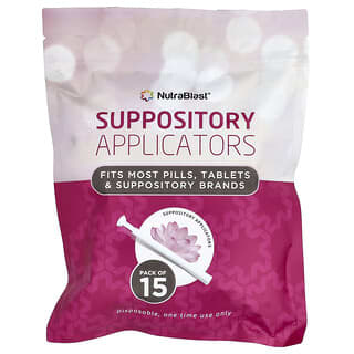 NutraBlast, 좌약 애플리케이터, 15개