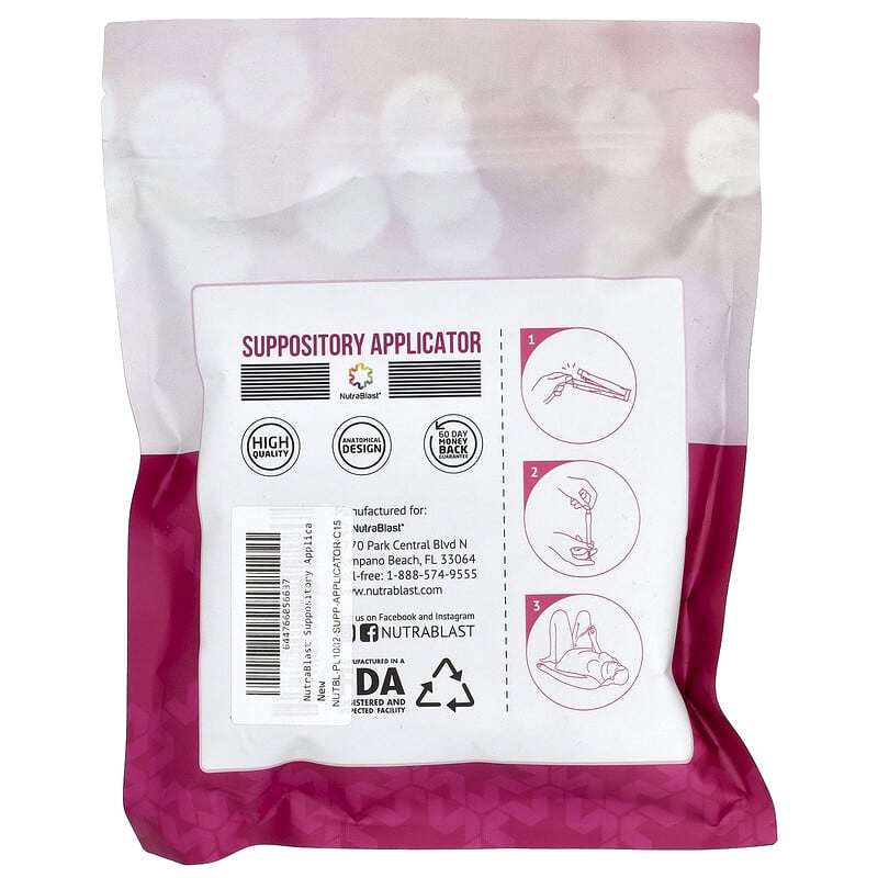 Suppository Applicators, 15 Count Suppository Applicators, 15 Count