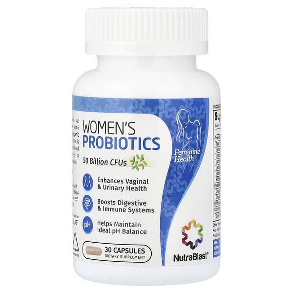 NutraBlast, Women's Probiotics, 30 Capsules