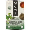 Organic Herbal Teasan, Moroccan Mint, Caffeine Free, 18 Tea Bags, 1.40 oz (39.6 g)