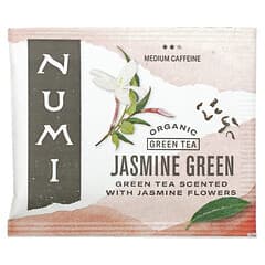 Numi Tea, Bio-Grüntee, Jasmingrün, 18 Teebeutel, 36 g (1,27 oz.)