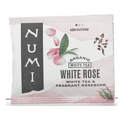 Numi Tea, 有機茶，白茶，白玫瑰，16 茶包，1.13 盎司（32 克）
