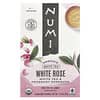 Numi Tea, Biologische witte thee, witte roos, 16 niet-GMO theezakjes, 1,13 oz (32 g)