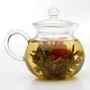 Flowering Tea & Glass Teapot, 5 Tea Blossoms