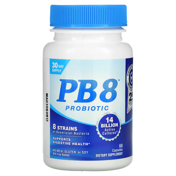 Nutrition Now, PB 8, Probiotic, 14 Billion, 60 Capsules