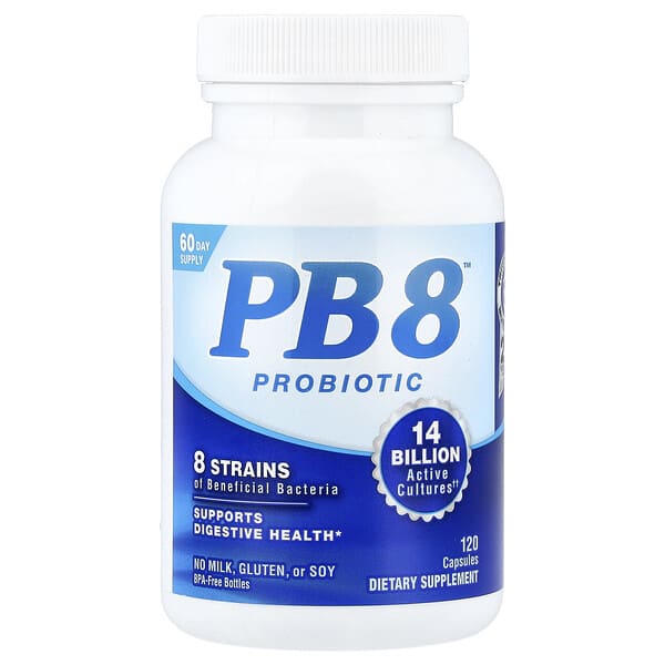 PB 8™ Probiotic, 120 Capsules (7 Billion CFU per Capsule)