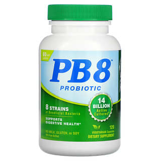 Nutrition Now, Probiótico PB 8, 120 Cápsulas Vegetarianas