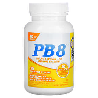 Nutrition Now, PB 8 Probiotic, 10 Billion, 60 Capsules