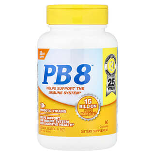 Nutrition Now, PB 8™，100 億，60 粒膠囊
