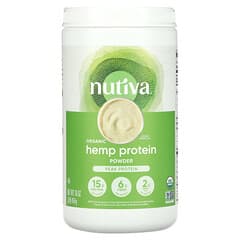 Nutiva, Органічний конопляний протеїновий порошок, 16 унцій (454 г)