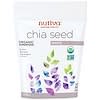 Nutiva, органический суперпродукт, семена чиа, белые, 12 унций (340 г)