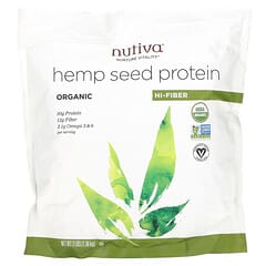 Nutiva, Органический конопляный белок с высоким содержанием клетчатки, 3 фунта (1,36 кг)