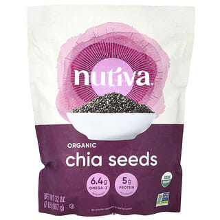 Nutiva, Organic Chia Seed, 32 oz (907 g)