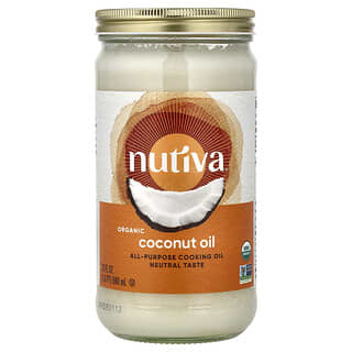 Nutiva, Organic Coconut Oil, 23 fl oz (680 ml)