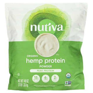 Nutiva, بروتين القنب العضوي، 3 أرطال (1.36 كجم)