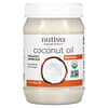 Organic Coconut Oil, Refined, 15 fl oz (444 ml)
