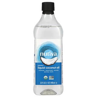 Nutiva, 有機液體椰子油，32 液量盎司（946 毫升）