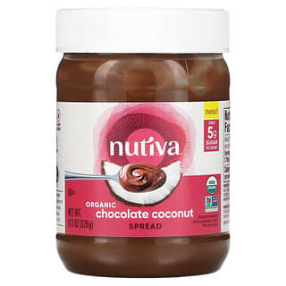 Nutiva, Creme de Coco e Chocolate Orgânico, 326 g (11,5 oz)
