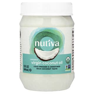 Nutiva, Organic Virgin Coconut Oil, 15 fl oz (444 ml)