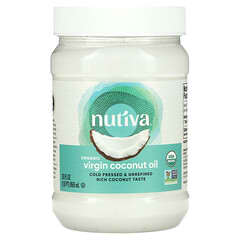 Nutiva, Organic Virgin Coconut Oil, 29 fl oz (858 ml)
