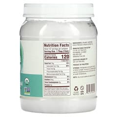 Nutiva, Organic Coconut Oil, Virgin, natives Bio-Kokosöl, 1,6 l (54 fl. oz.)