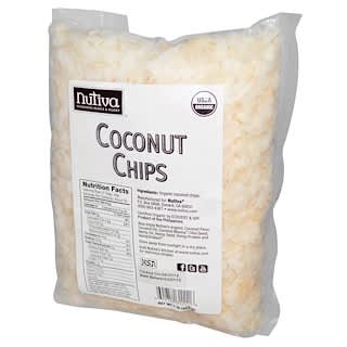 Nutiva, Organic Coconut Chips, 1 lb (454 g)