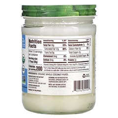 Nutiva, Organic Coconut Manna, Pure and Delicious Coconut Butter, Bio-Kokosnuss-Manna, reine und köstliche Kokosnussbutter, 425 g (15 oz.)