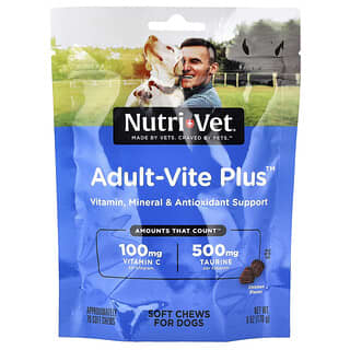 NutriVet, Adult-Vite Plus™, Soft Chews, For Dogs, Chicken, 70 Soft Chews, 6 oz (170 g)