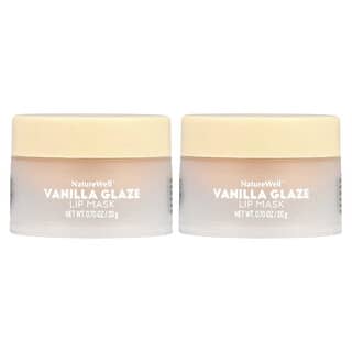 Naturewell, Hydrating Lip Mask, Vanilla Glaze, 2 Pack, 0.70 oz (20 g) Each