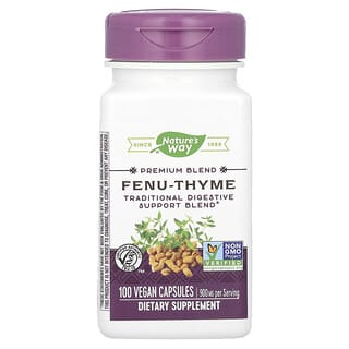 Nature's Way, Fenu-Thyme, 900 mg, 100 Vegan Capsules (450 mg Per Capsule)