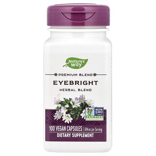 Nature's Way, Euphraise, Mélange à base de plantes, 100 capsules vegan