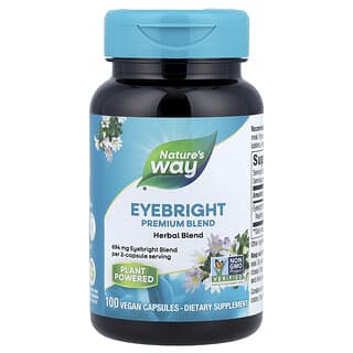 Nature's Way, Eyebright, Premium Blend, 694 mg, 100 Vegan Capsules (347 mg per Capsule)