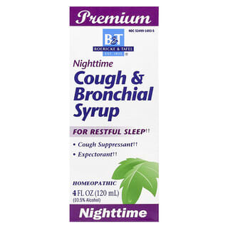 Nature's Way, Boericke & Tafel, Nighttime, Cough & Bronchial Syrup, 4 fl oz (120 ml)