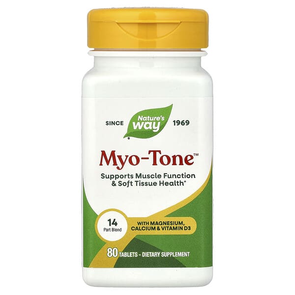 Nature's Way, Myo-Tone™, 80정