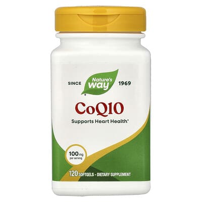 Nature's Way, CoQ10, 100 mg, 120 Softgels