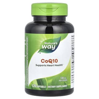 Nature's Way, Koenzym Q10, 100 mg, 120 miękkich kapsułek