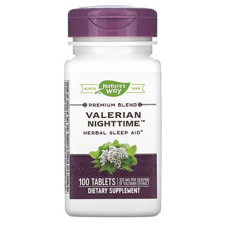 Nature's Way, Valeriana nocturna, 100 comprimidos