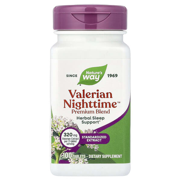 Valerian Nighttime™, 100 Tablets